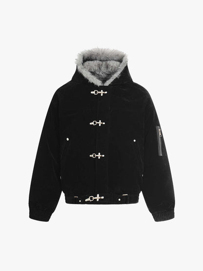 https://cdn.shopify.com/s/files/1/0610/7208/1122/files/Black_suede_padded_bomber_jacket_with_faux_fur_lined_hood_and_silver_metal_lobster_clasp_closures_streetwear_winter_coat.jpg?v=1763780559